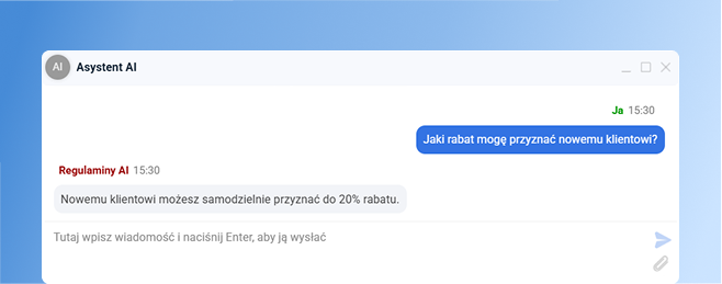 Zapytaj AI o regulamin pracy – automatyczne wsparcie dla zespołu